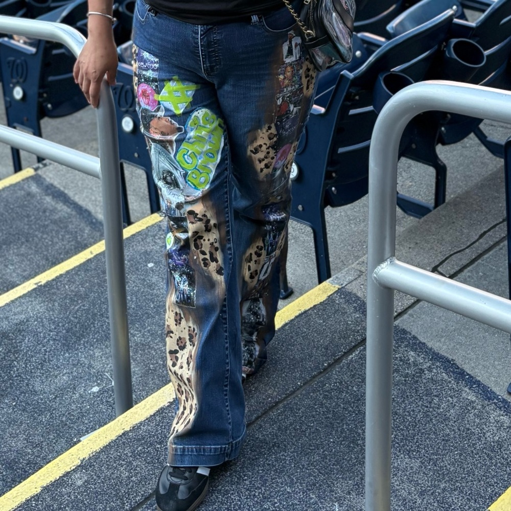 Chris Brown Jeans / SIZE 14 / custom